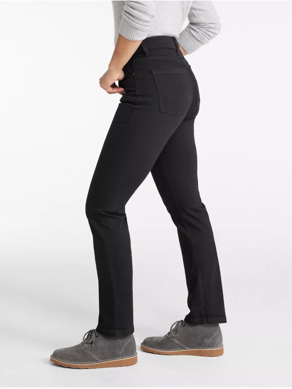 ✨NWT✨ L.L. Bean True Shape Jeans, High-Rise Straight-Leg
